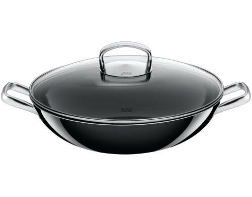 Silit Wok-Pfanne Profi Durchmesser 32 cm, schwarz