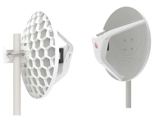MikroTik RBLHGG-60ad kit: WLAN-AD Bridge 60Ghz, vorkonfiguriert, 1Gbps, max. 1500m