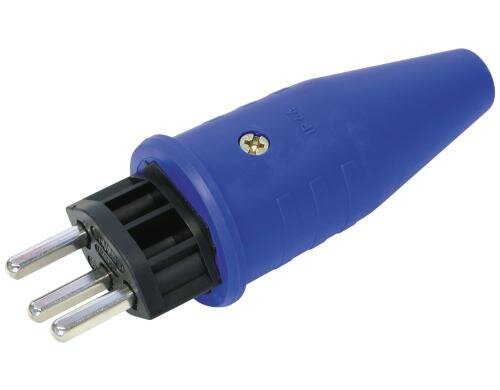 STEFFEN STEKO TPE-Stecker T23 blau