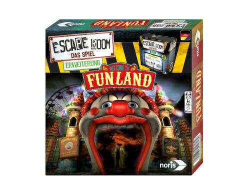 Escape Room Funland Alter: 16+, für 2-5 Spieler