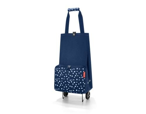 Reisenthel Einkaufstrolley foldabletrolley spots navy, 30 l, 29 x 66 x 27 cm