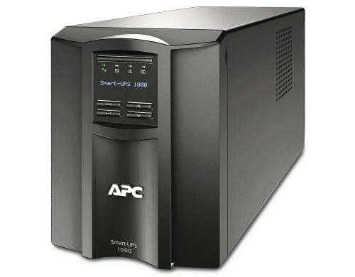 APC USV SMT1000IC, 1000VA/670W, LCD, Tower, Line-Interactive