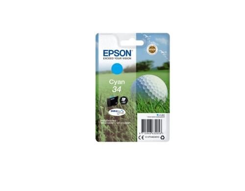 Tinte Epson C13T34624010 Cyan, 4.2 ml 300 Seiten, zu WorkForce Pro WF-3720