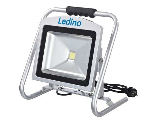 Ledino LED-Standstrahler Dahlem50SCB, 50W, 6500K, silb.