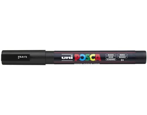 Uni POSCA Marker Rundspitze 0.9-1.3 mm schwarz