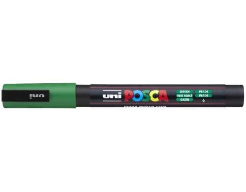 Uni POSCA Marker Rundspitze 0.9-1.3 mm grün