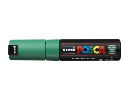 Uni POSCA Marker Keilspitze 8 mm grün