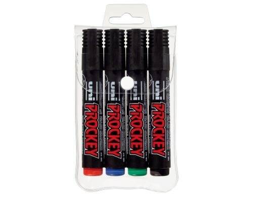 Uni PROCKEY Universalmarker Rundspitze 4 Stk ass.