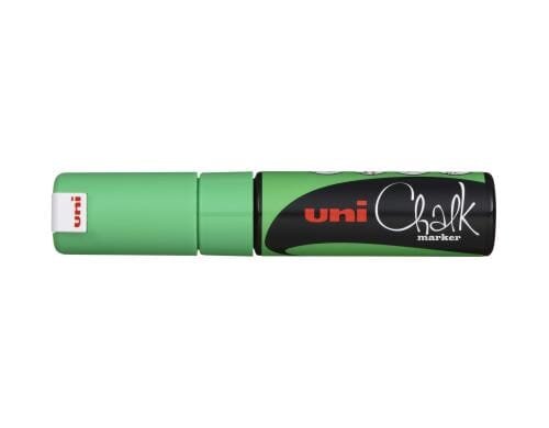 Uni CHALK kreidemarker Keilspitze 8 mm fluo grün