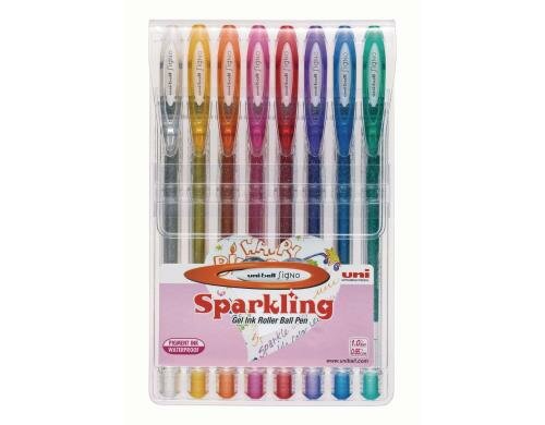 UNIBALL SIGNO Sparkling 1 mm Gel-Ink Roller violett