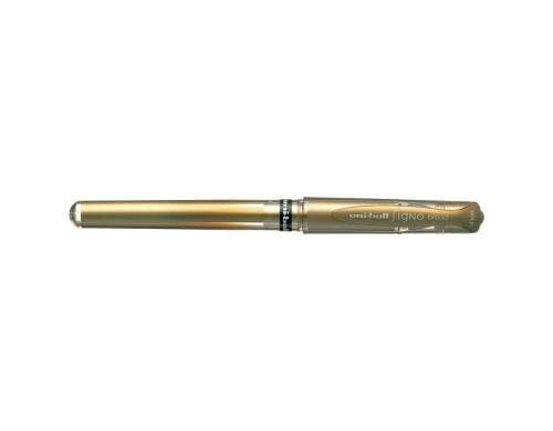 UNIBALL SIGNO Broad GS 1 mm Gel-Ink Roller gold