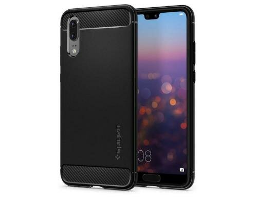 Spigen Rugged Armor matt schwarz für Huawei P20