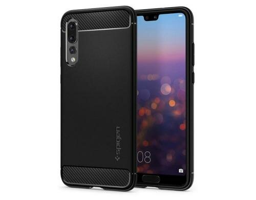 Spigen Rugged Armor matt schwarz für Huawei P20 Pro
