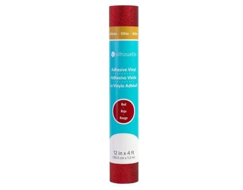 Silhouette Glitter Vinyl rot 1 Rolle, 30.5 cm x 180 cm