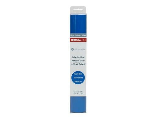 Silhouette Glossy Vinyl Oracal 651 azure 1 Rolle, 30.5 cm x 120 cm