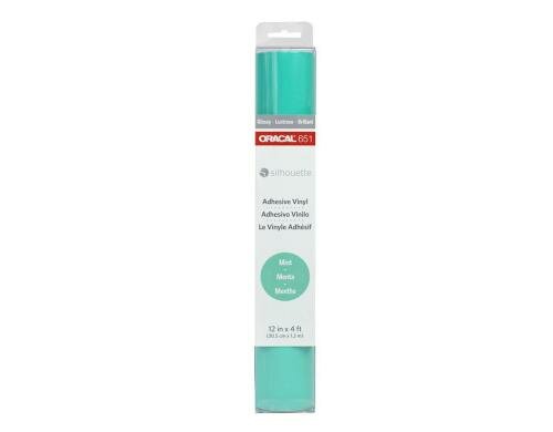 Silhouette Glossy Vinyl Oracal 651 mint 1 Rolle, 30.5 cm x 120 cm