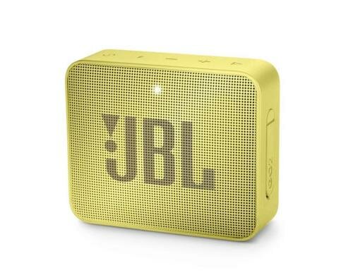 JBL Go 2, Bluetooth Speaker, yellow Bluetooth, Wasserfest
