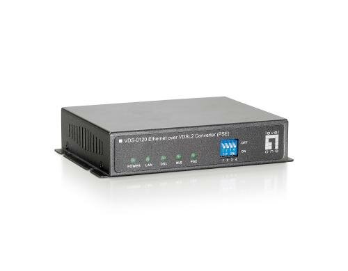 LevelOne VDS-0120: Media Konvert. RJ45-DSL 1 DSL, 1 LAN