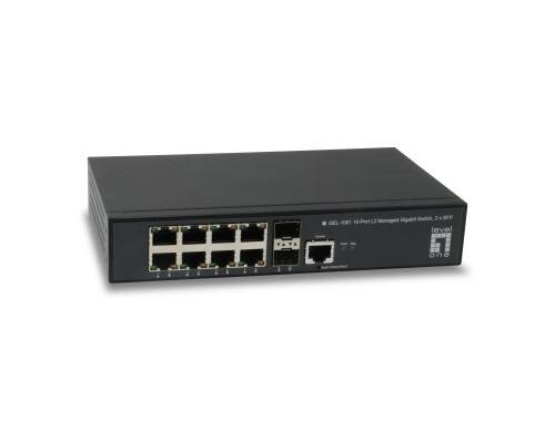 Level One GEL-1061 10-Port L2 Managed, 2x SFP