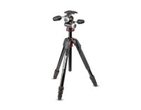 Manfrotto MK190GOA4-3WX Alu-Stativ Kit 4 Segmente, inkl....