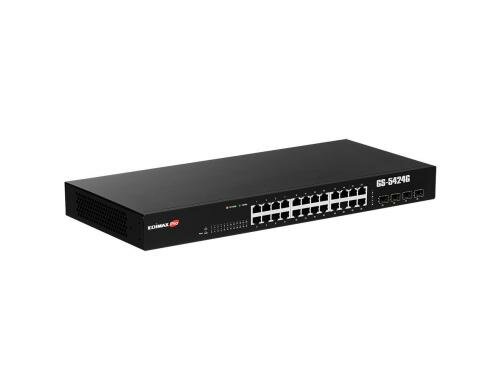 Edimax Pro GS-5424G: 24 Port Smart Switch 4xSFP, Long Range