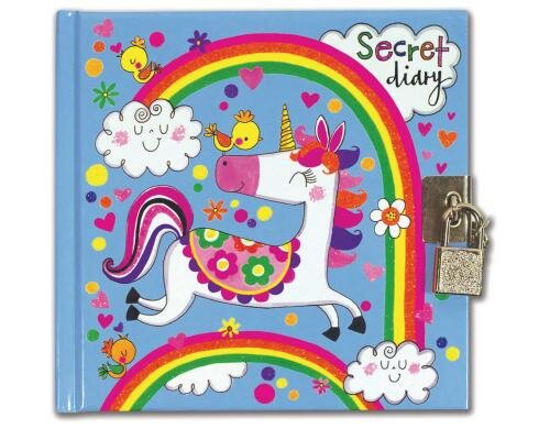 Rachel Ellen Tagebuch Unicorn&Rainbow Grösse 14.1 x 14.7cm