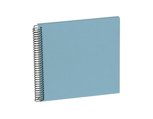 Semikolon Fotoalbum Efalinbezug 170x170mm ciel, 20 cremeweisse Seiten