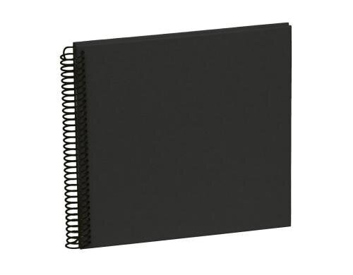 Semikolon Fotoalbum Efalinbezug 170x170mm black, 20 schwarze Seiten