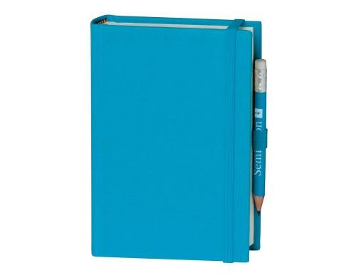 Semikolon Notizbuch Petit Voyage 100x144 mm turquoise, blanko