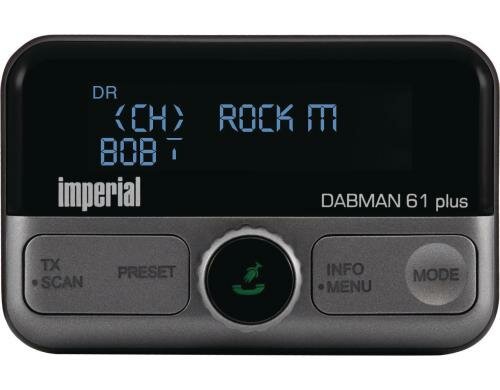 Imperial Dabman 61 plus, DAB+ Adapter Bluetooth, AUX, Strom über 12V
