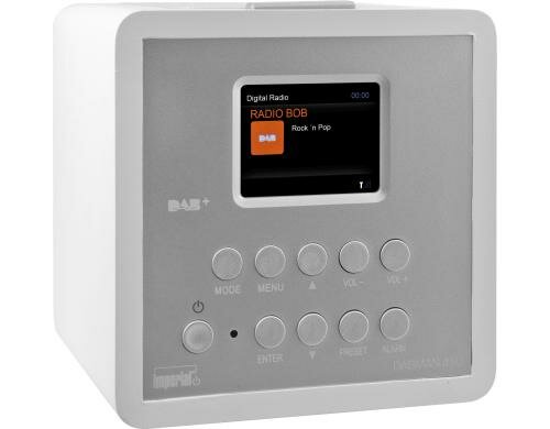 Imperial Dabman d10, DAB+-Radio, weiss DAB+ und UKW Radio, 3.5mm