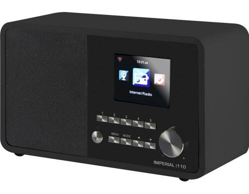 Imperial i110, Internet-Radio, schwarz UPnP/DLNA, TFT Display, USB, 3.5mm