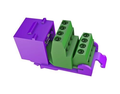 Swisscom BBR-Modul RJ45, Keystone Viollet