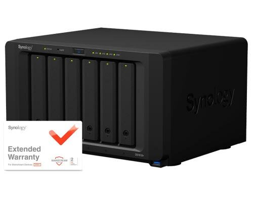 Synology DS1618+, 6-bay NAS (KIT) inkl. 2 Jahre Garantie Erweiterung