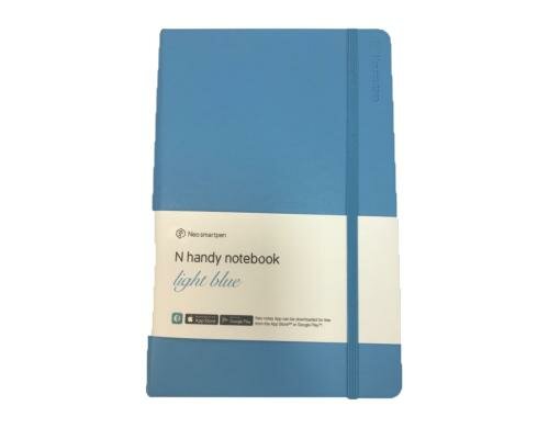 Neo Handy Notebook hellblau 176 Seiten, liniert 6 blanko,