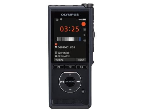 Olympus DS-9500 Digitales Diktiergerät mit Schiebeschalter