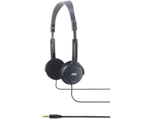 JVC HA-L50 Stereokopfhörer, schwarz 1.5m Kabel, faltbares Design