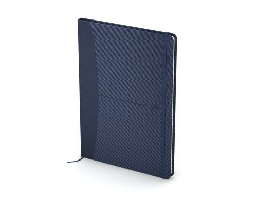 Oxford Notizbuch Scribzee-komp. 90g/qm, A5, 80 Seiten, kariert, blau