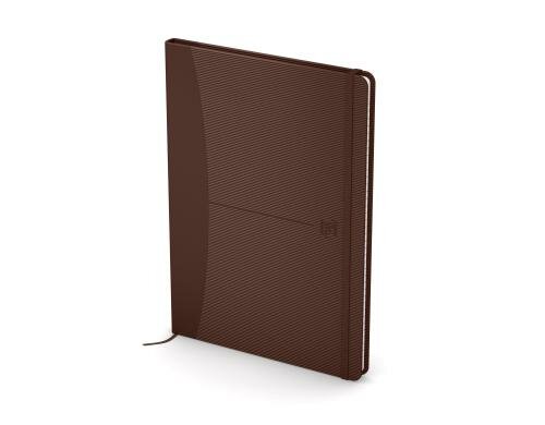 Oxford Notizbuch Scribzee-komp. 90g/qm, A5, 80 Seiten, kariert, braun