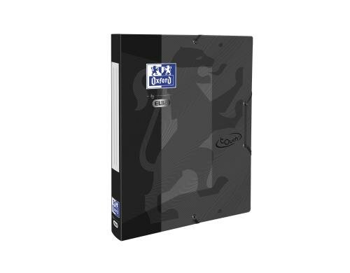 Oxford Sammelbox Soft Touch A4+, schwarz