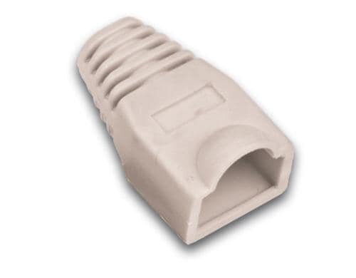 Tülle für RJ-45 Stecker, grau 100er Pack