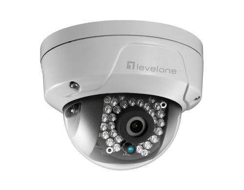 LevelOne IP Kamera FCS-3084 2-Megapixel Fixed Dome Network Kamera