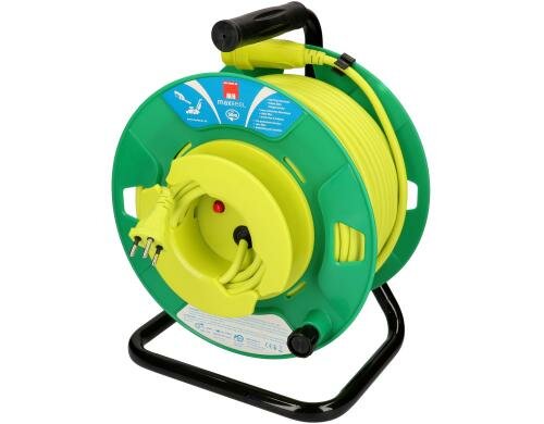 Max Hauri Rasenmähertrommel 50m 1x T13 Steckdose, mit Thermoschutz
