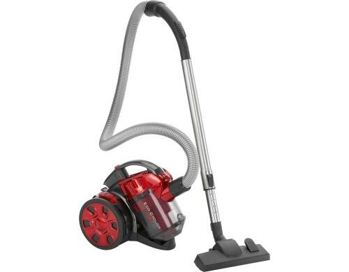 Bomann Bodenstaubsauger BS 3000 CB red 700 Watt, Beutellos, Hepafilter