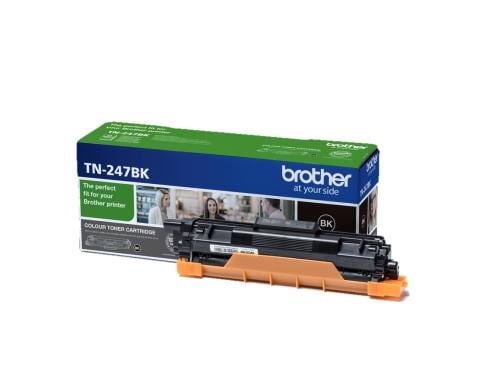 Toner Brother TN247BK, 3000 Seiten HL-L3210/30/70,DCP-L3510/50,MFC-L3730/50/70