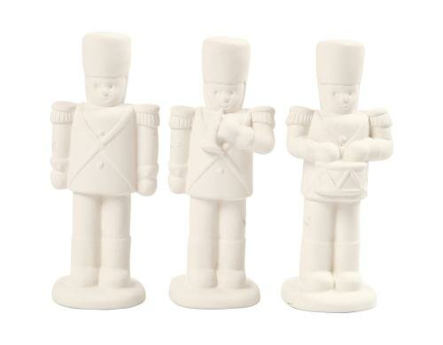 Creativ Company Nussknacker-Set Terrakotta 3 Stück, Höhe: 14 cm