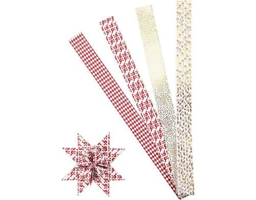 Creativ Company Papierstreifen Fröbelsterne XL, D: 18 cm, 10 Sterne