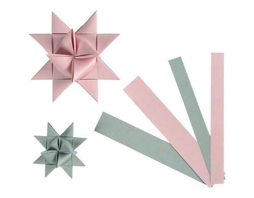 Creativ Company Papierstreifen Fröbelsterne 15 Sterne, D: 6.5 + 11.5 cm