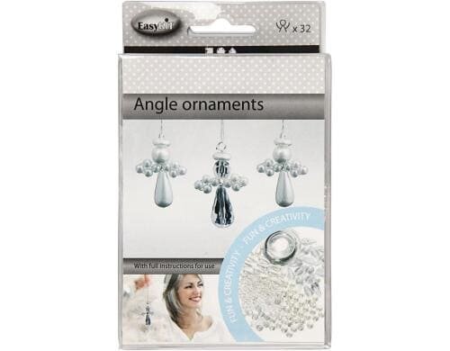 Creativ Company Bastelset für 32 Engel H: 2.8 cm,