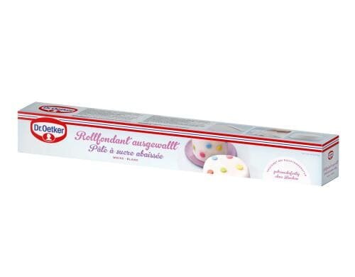 Dr. Oetker Rollfondant weiss ausgewallt Inhalt: 450g